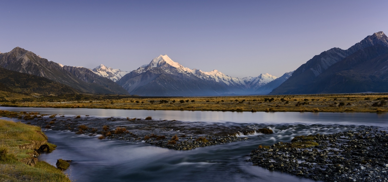 Mount Cook at Twilight